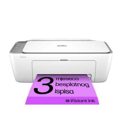 Multifunkcijski Tiskalnik HP DeskJet 2820e, 588K9B, Tiskalnik/scanner/copy, 1200dpi, Wi-Fi, USB, Instant Ink, beli