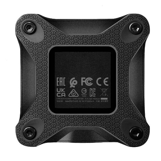 SSD vanjski 1TB ADATA SD620, SD620-1TCBK, 520/460 MB/s, USB 3.2 Gen2, crni