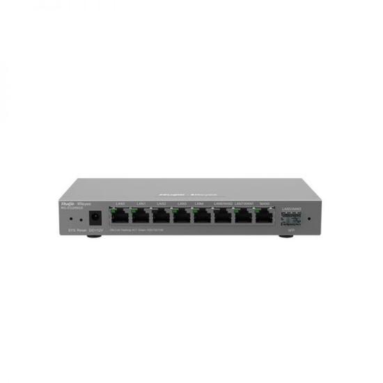 Router RUIJIE-REYEE RG-EG209GS, 10/100/1000 Mbps, upravljanje preko Clouda, 8xRJ45, 1xSFP, sivi