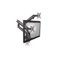 Stalak za monitor ICY BOX IB-MS314-T, stolni, do 32", za 2 monitora, crni