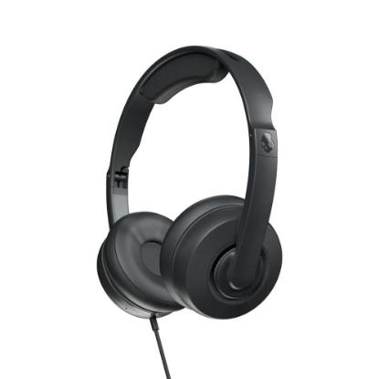 Slušalice SKULLCANDY CASSETTE JUNIOR ON-EAR W/TAP TECH, in-ear, mikrofon, crne