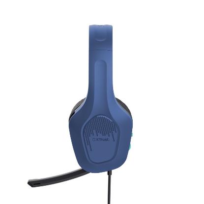 Slušalice TRUST GXT 415 Zirox, Gaming, 3.5mm, plave