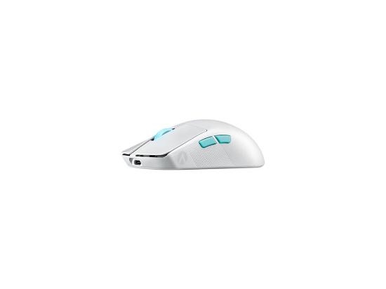 Miška ASUS ROG Harpe Ace Aim Lab Edition, optički, 36000dpi, USB, bežični, beli