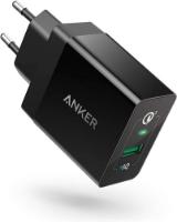 Kućni punjač ANKER PowerPort+ A2013L11, QC 3.0 18W, USB, crni