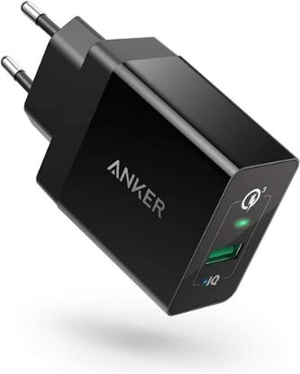 Kućni punjač ANKER PowerPort+ A2013L11, QC 3.0 18W, USB, crni
