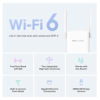 Wireless range extender MERCUSYS ME60X, 300Mbps/1201Mbps, 1x Gigabit port, 2x antene