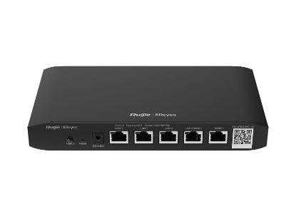 Router RUIJIE-REYEE RG-EG105G V2, 10/100/1000 Mbps, upravljanje preko Clouda, 5xRJ45, crni