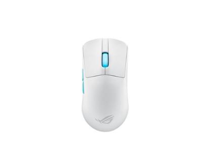 Miška ASUS ROG Harpe Ace Aim Lab Edition, optički, 36000dpi, USB, bežični, beli