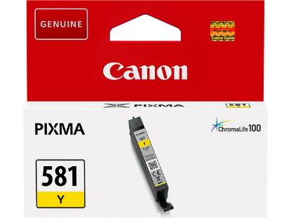 Tinta CANON CLI-581Y, za Pixma TR7550/TR8550, žuta