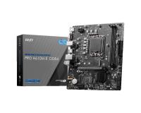 Matična plošća MSI PRO H610M-E, Intel H610, DDR4, mATX, s. 1700