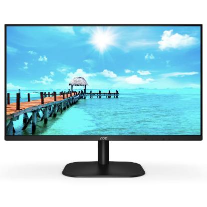 Monitor 27" AOC 27B2H, FHD, IPS, 75Hz, 7ms, 250cd/m2, 20M:1, črni