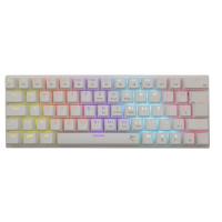 Tipkovnica WHITE SHARK GK-002212 Wakizashi, RGB, crveni switch, mehanička, UK/HR, bela