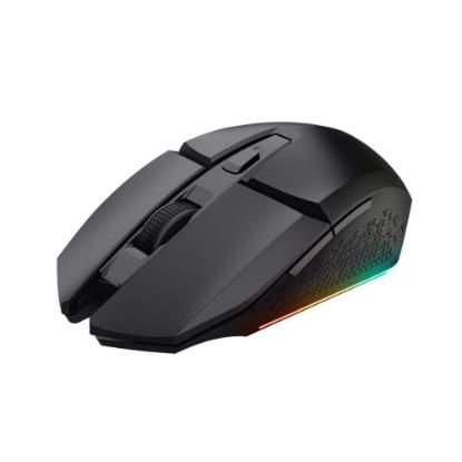 Miška TRUST i podloga za Miška GXT 112 Felox, RGB, optički, bežični, 4800dpi, črni