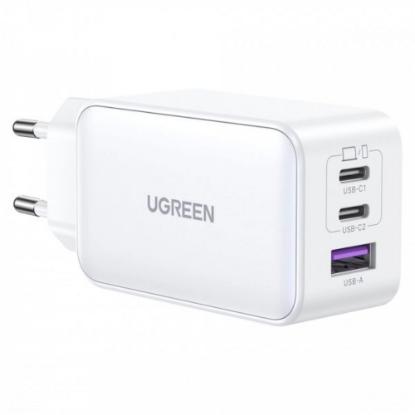 Kućni punjač UGREEN Nexode, 65W, 2XUSB-C, USB-A, bijeli