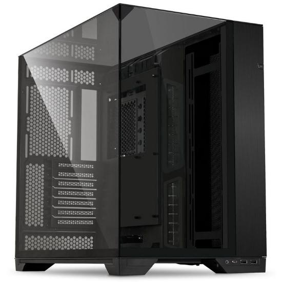 Ohišje LIAN LI O11 Vision, E-ATX, window, bez napajalnika, črno