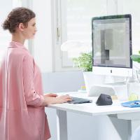 Miška LOGITECH MX Vertical Advanced Ergonomic, optički, bežični, USB, črni