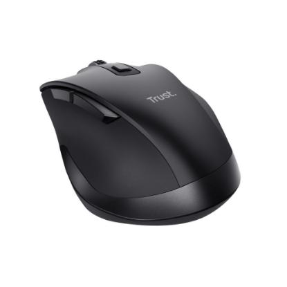 Miška TRUST Fyda Wireless Eco, optički, bežični, 2400dpi, črni
