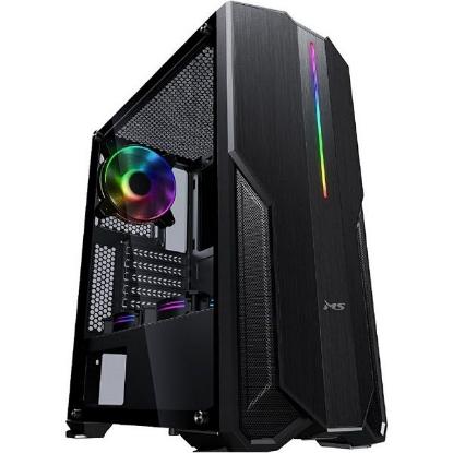 Ohišje MS Fighter V310, MIDI, ATX, window, črno, bez napajalnika