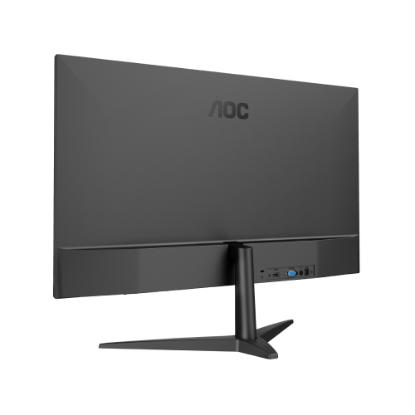 Monitor 23.6" LCD AOC 24B1H, FHD, VA, 5ms, 250cd/m2, 60000:1, VGA, HDMI, črni