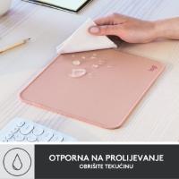 Podloga za miško, LOGITECH Studio, soft, roza