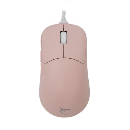 Miška WHITE SHARK Graphene, optički, 12400dpi, rozi