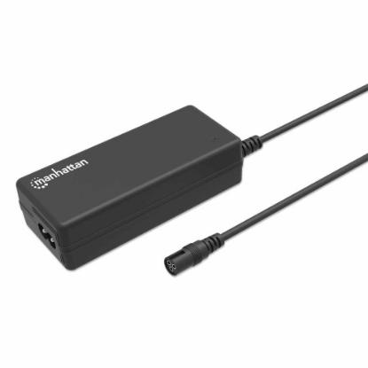 Punjač za laptop MANHATTAN, 65W, univerzalni, crni