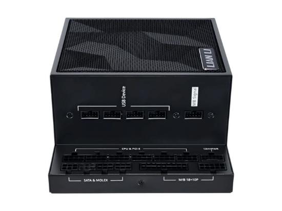 Napajlnik 850W, LIAN LI Edge, 80+ Platinum, modularno, črno