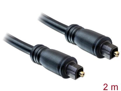 Kabel DELOCK, Toslink optički (M), 2m