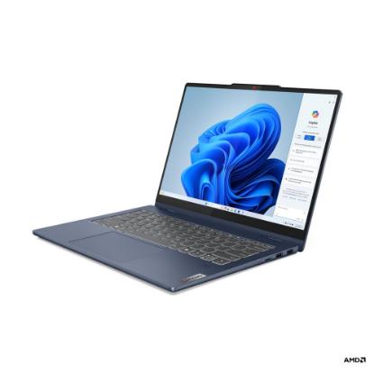 Laptop LENOVO IdeaPad 5 83DR001ASC / Ryzen 7 8845HS, 16GB, 1TB SSD, AMD Radeon Graphics, 14" WUXGA OLED TOUCH , 360 Flex , bez OS, plavi