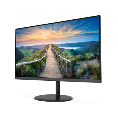 Slika Monitor 27" AOC Q27V4EA, QHD, IPS, 75Hz, 4ms, 250cd/m2, zvočniki, črni