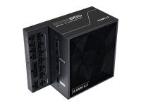 Napajlnik 850W, LIAN LI Edge, 80+ Platinum, modularno, črno