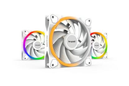 Ventilator BE QUIET Light Wings, PWM, RGB, 120mm, 2500 okr/min, beli, 3 komada