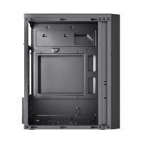 Ohišje SBOX PCC-12, mATX Mid Tower, črno, bez napajalnika