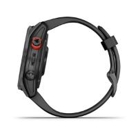 Pametni sat GARMIN Fenix 7S Solar, HR, GPS, multisport, crni/crni remen