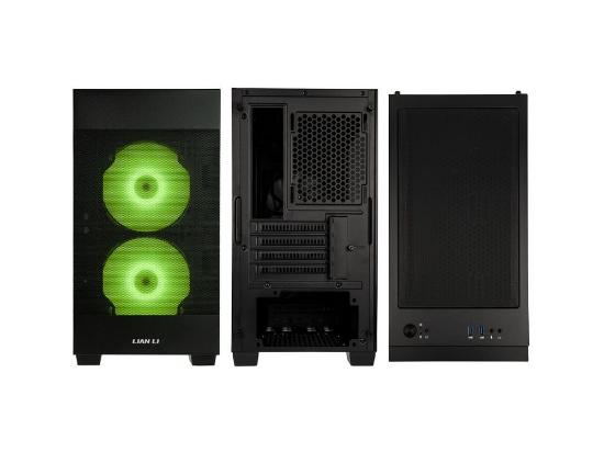 Ohišje LIAN LI Lancool 205M Mesh, mATX, window, črno, bez napajalnika
