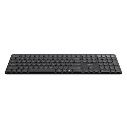 Tipkovnica TRUST Vaiya, bluetooth, US layout, črna