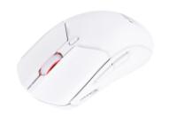 Miška HYPERX Pulsefire Haste 2 Wireless 6N0A9AA, 26000 DPI, bežični, beli