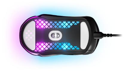 Miška STEELSERIES Aerox 5, optički, RGB, 18000 CPI, črni, USB