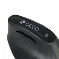 Miška OCTIO Ergo V100W, optički, bežični, BT,4000dpi, črni