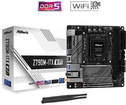 Matična plošća ASROCK Z790M ITX WiFi, Intel Z790, DDR5, miniITX, s. LGA1700