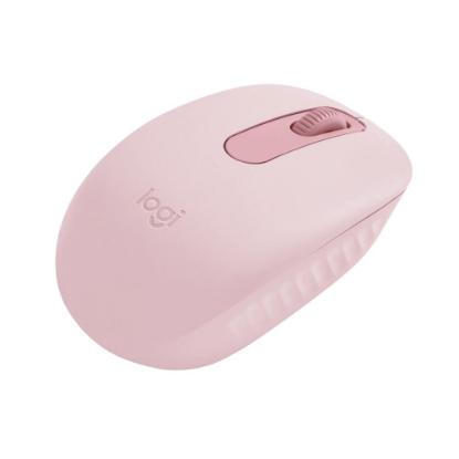 Miška LOGITECH M196, optički, bežični, BT, 1000dpi, rozi