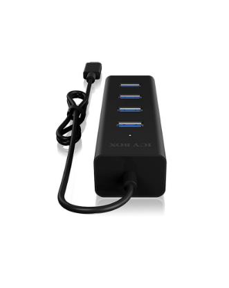 USB HUB ICY BOX IB-HUB1409-C3, USB-C na 4x USB 3.0