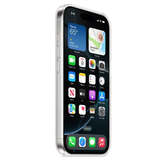 Futrola APPLE Clear Case, za iPhone 16 Pro, MagSafe, prozirna