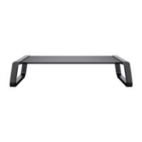 Stalak za monitor TRUST Monta, stolni, do 10kg, stakleni, crni