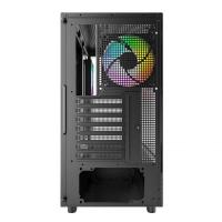 Ohišje MONTECH XR, prozor, RGB, ATX, črno