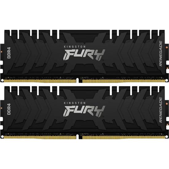 RAM pomnilnik PC-25600, 32GB, KINGSTON Fury Renegade Black XMP KF432C16RB12K2/32, DDR4 3200MHz, 2x16GB