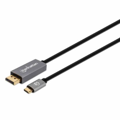 Kabel MANHATTAN, USB-C (M) na DisplayPort (M), 8K@60Hz, 2.0m