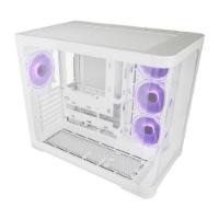 Ohišje LC POWER 8001W Pro-Storm Light, MIDI, ATX, bez napajalnika, belo