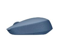 Miška LOGITECH M171, optički, bežični, plavo-sivi
