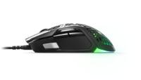 Miška STEELSERIES Aerox 5, optički, RGB, 18000 CPI, črni, USB
